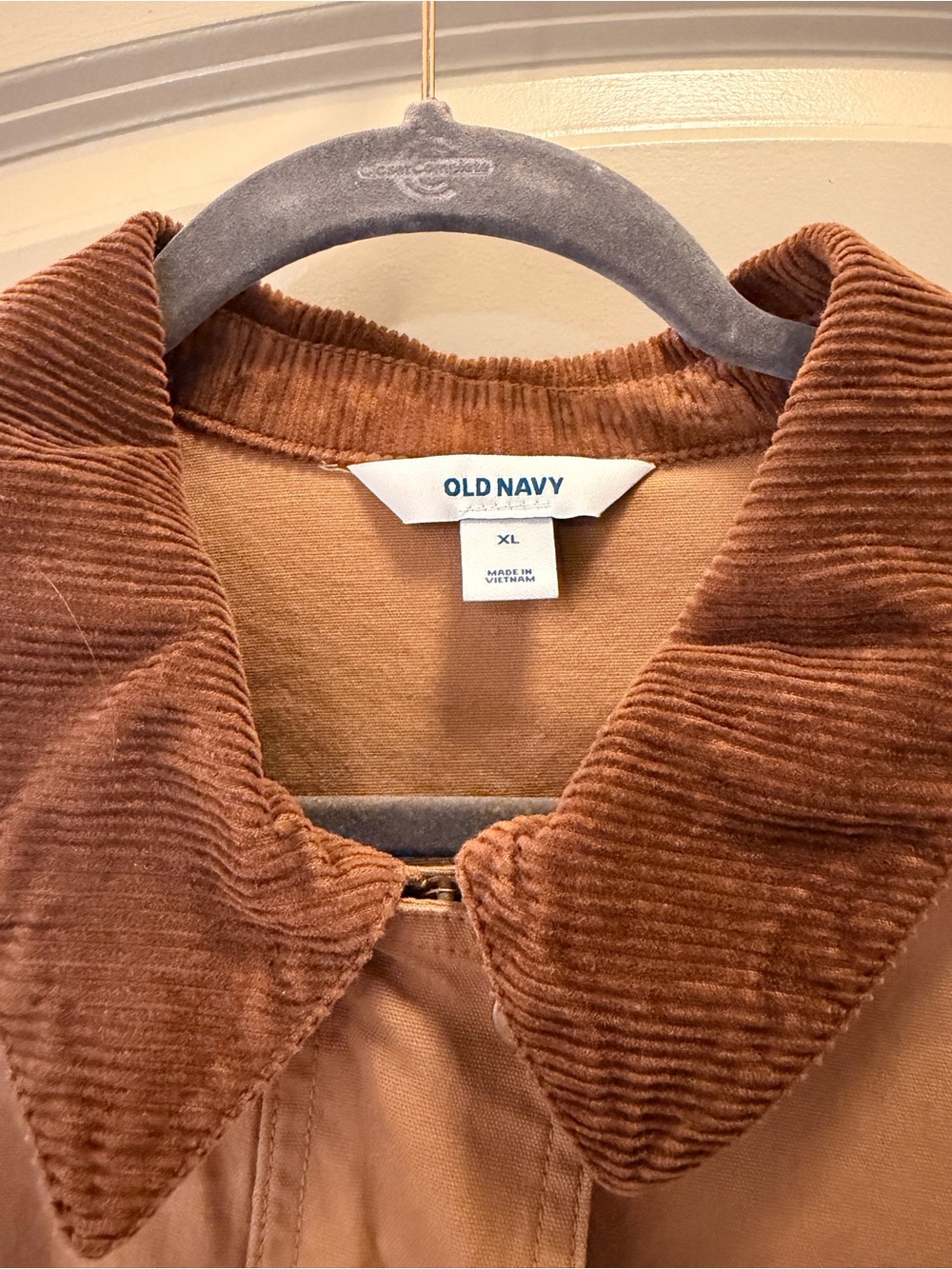 Barn Jacket with Corduroy Collar - Picture 2 of 4